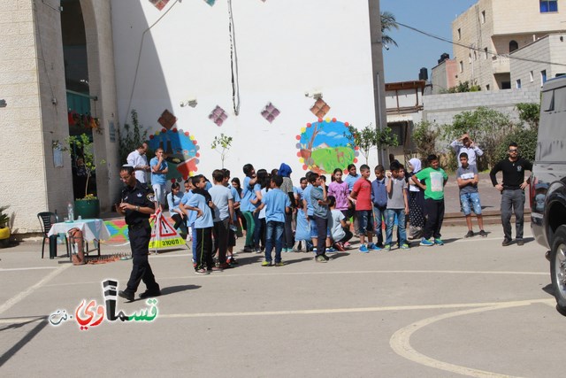 كفرقاسم – فيديو: طلاب مدرسة الزهراء في يوم ارشادي توعوي للأمان بمشاركة الشرطة الجماهيرية ومركز بقاء الطبي 